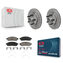 Load image into Gallery viewer, [Front] 2004 Ford F-150 RWD With 5 Lug Wheels Premium OE Brake Rotors &amp; Ceramic Pads Kit For Max Braking