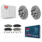 [Front] 2004 Ford F-150 RWD With 5 Lug Wheels Premium OE Brake Rotors & Ceramic Pads Kit For Max Braking