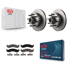 Load image into Gallery viewer, Front Brake Rotor &amp; Ceramic Pad Kit For Ford E-350 Super Duty E-250 Econoline HD