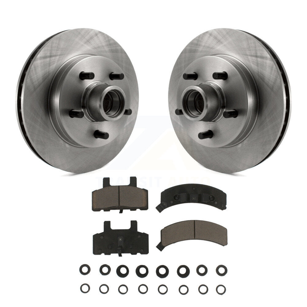 Front Brake Rotor & Ceramic Pad Kit For Chevrolet C1500 GMC Tahoe Suburban Yukon