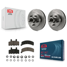 Charger l'image dans la galerie, Front Brake Rotor &amp; Ceramic Pad Kit For Chevrolet C1500 GMC Tahoe Suburban Yukon