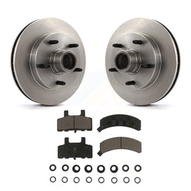 [Front] 1994-1999 Dodge Ram 1500 RWD Premium OE Brake Rotors & Ceramic Pads Kit For Max Braking