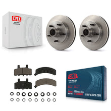Load image into Gallery viewer, [Front] 1994-1999 Dodge Ram 1500 RWD Premium OE Brake Rotors &amp; Ceramic Pads Kit For Max Braking