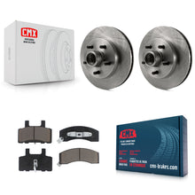 Load image into Gallery viewer, Front Disc Brake Rotors Hub &amp; Ceramic Pad Kit For Chevrolet Tahoe C1500 Suburban