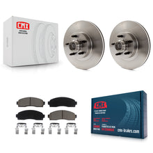 Load image into Gallery viewer, Front Disc Brake Rotors Hub And Ceramic Pad Kit For Ford Explorer Sport Trac RWD