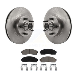[Front] 2010-2011 Ford Ranger RWD Premium OE Brake Rotors & Ceramic Pads Kit For Max Braking