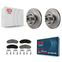 Load image into Gallery viewer, [Front] 2010-2011 Ford Ranger RWD Premium OE Brake Rotors &amp; Ceramic Pads Kit For Max Braking