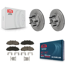 Load image into Gallery viewer, [Front] 2002-2003 Lincoln Blackwood Premium OE Brake Rotors &amp; Ceramic Pads Kit For Max Braking