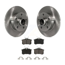 Charger l&#39;image dans la galerie, Rear Disc Brake Rotor &amp; Ceramic Pad Kit For Volkswagen Jetta Golf Passat Corrado