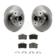 Load image into Gallery viewer, Rear Disc Brake Rotors Hub Assembly And Ceramic Pads Kit For Volkswagen Cabrio