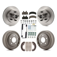 Load image into Gallery viewer, Front Rear Disc Brake Rotor Ceramic Pad &amp; Drum Kit (7Pc) For C1500 Chevrolet GMC