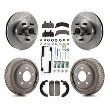 Load image into Gallery viewer, Front Rear Brake Rotor Ceramic Pad &amp; Drum Kit (7Pc) For Chevrolet C1500 Suburban