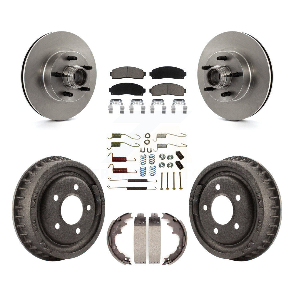 [Front+Rear] 06-09 Ford Ranger RWD Premium OE Brake Kit & Ceramic Pads For Max Braking