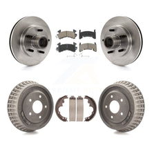 Load image into Gallery viewer, Front Rear Brake Rotors Ceramic Pad Drum Kit For Chevrolet S10 GMC Sonoma Blazer