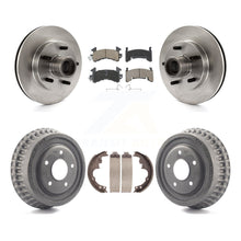 Charger l'image dans la galerie, Front Rear Brake Rotors Ceramic Pad Drum Kit For GMC Sonoma Chevrolet S10 Blazer