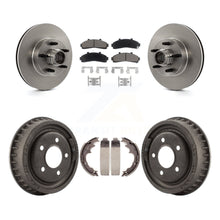 Charger l'image dans la galerie, Front Rear Disc Brake Rotors Hub Assembly Ceramic Pad &amp; Drum Kit For Ford Ranger