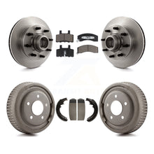 Load image into Gallery viewer, Front Rear Disc Brake Rotor Ceramic Pad &amp; Drum Kit For GMC Yukon Chevrolet C1500