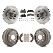 Charger l&#39;image dans la galerie, [Front+Rear] 1988-1991 C1500 Chevrolet GMC Premium OE Brake Kit &amp; Ceramic Pads For Max Braking