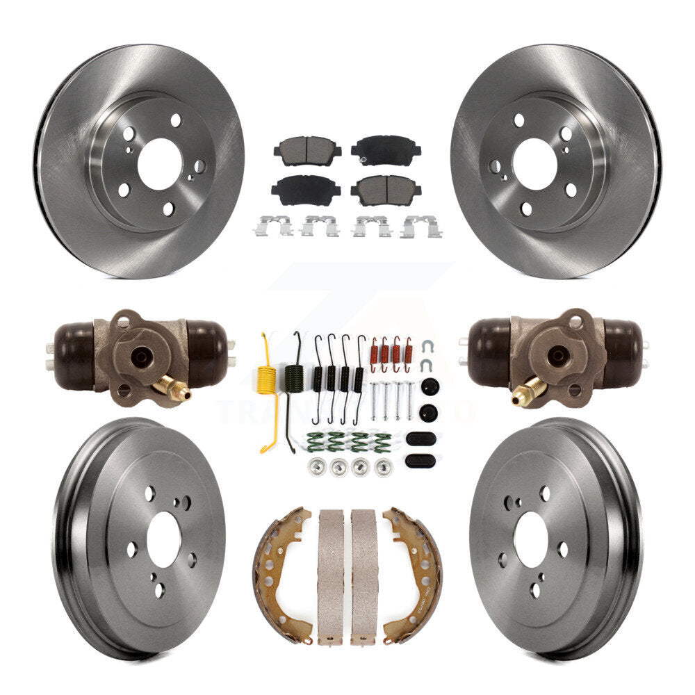 [Front+Rear] 2004-2007 Toyota Prius Premium OE Brake Kit & Ceramic Pads For Max Braking