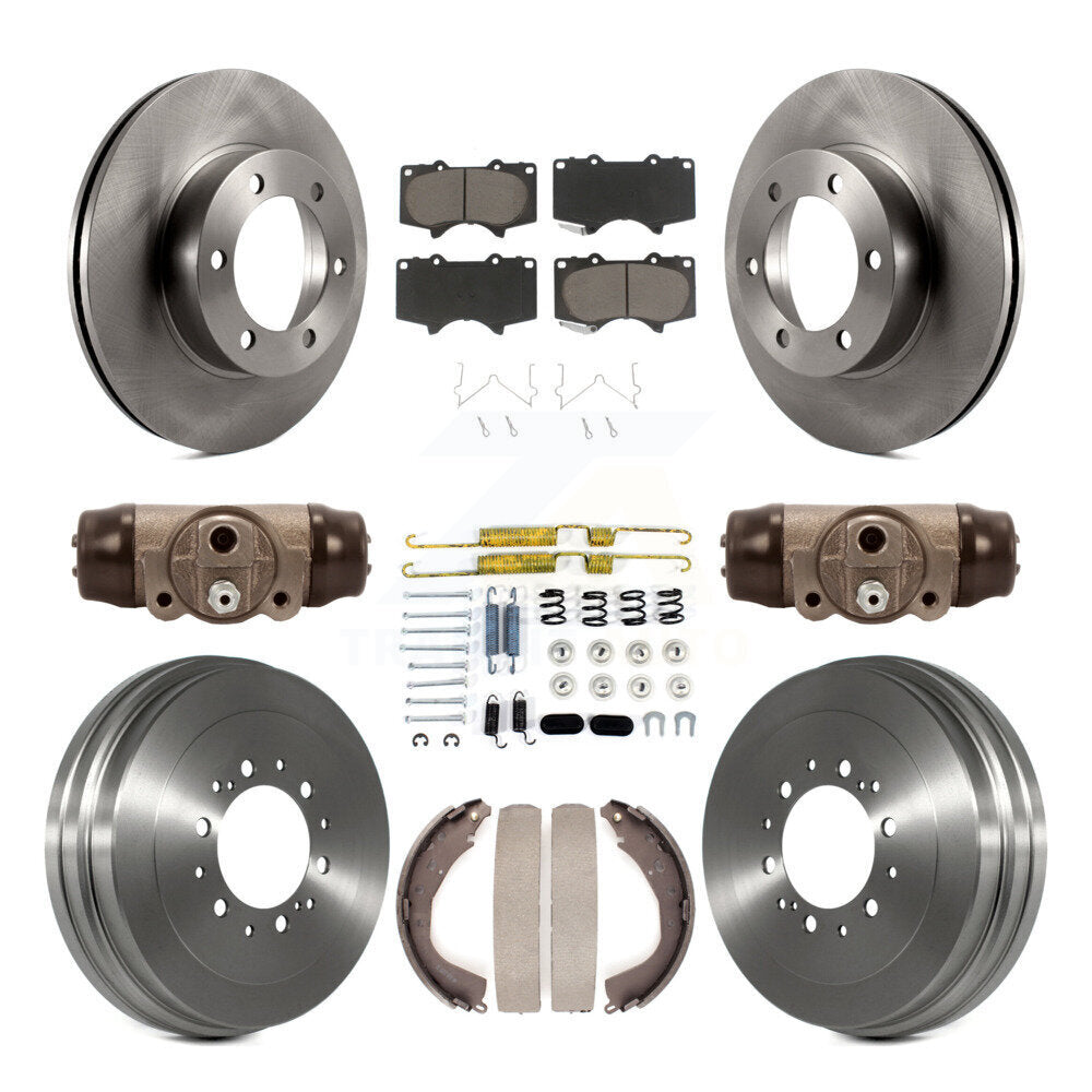 [Front+Rear] 2004-2006 Toyota Tundra Premium OE Brake Kit & Ceramic Pads For Max Braking