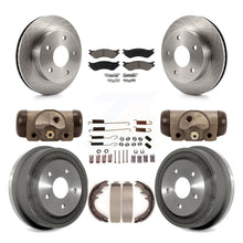 Load image into Gallery viewer, [Front+Rear] 00-01 Dodge Ram 1500 4WD Premium OE Brake Kit &amp; Ceramic Pads For Max Braking