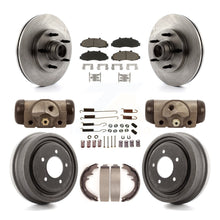 Load image into Gallery viewer, Front Rear Disc Brake Rotors Ceramic Pads And Drum Kit (9Pc) For Ford F-150