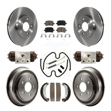 Charger l&#39;image dans la galerie, Front Rear Disc Brake Rotors Ceramic Pads And Drum Kit (9Pc) For Chevrolet HHR