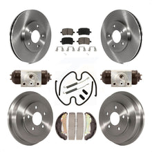 Load image into Gallery viewer, Front Rear Disc Brake Rotors Ceramic Pads And Drum Kit (9Pc) For Chevrolet HHR