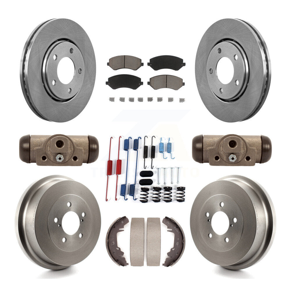 2001 2002 2003 2004 2005 2006 2007 Chrysler Dodge Mopar Hemi Pentastar Trailrated Stow n go Daytona Caravan Grand Town & Country Voyager Drum rear brakes 4-Wheel ABS