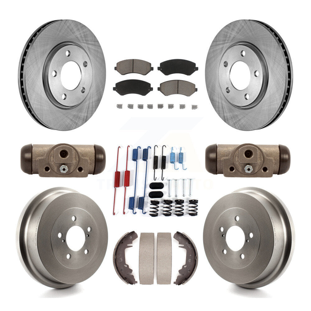 2003 2004 2005 2006 Chrysler Dodge Mopar Hemi Pentastar Trailrated Stow n go Daytona Grand Caravan Voyager Drum rear brakes Non-ABS