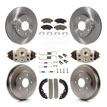 Charger l&#39;image dans la galerie, [Front+Rear] 06-08 Honda Civic Hybrid Premium OE Brake Kit &amp; Ceramic Pads For Max Braking