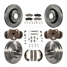 Charger l&#39;image dans la galerie, Front Rear Brake Rotors Ceramic Pad &amp; Drum Kit (9Pc) For Chevrolet Aveo Aveo5 G3