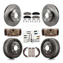 Charger l&#39;image dans la galerie, Front Rear Brake Rotors Ceramic Pad &amp; Drum Kit (9Pc) For Ford Ranger Mazda B4000