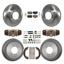 Charger l&#39;image dans la galerie, Front Rear Disc Brake Rotors Ceramic Pads And Drum Kit (9Pc) For Toyota 4Runner