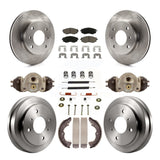 [Front+Rear] 03-06 Nissan Sentra 1.8L Premium OE Brake Kit & Ceramic Pads For Max Braking