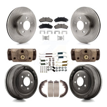 Charger l&#39;image dans la galerie, Front Rear Brake Rotors Ceramic Pad &amp; Drum Kit (9Pc) For Ford Ranger Mazda B3000