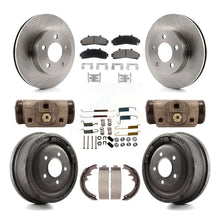 Charger l'image dans la galerie, Front Rear Brake Rotors Ceramic Pad &amp; Drum Kit (9Pc) For Ford Ranger Mazda B3000