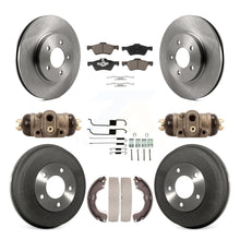 Load image into Gallery viewer, Front Rear Disc Brake Rotor Ceramic Pad &amp; Drum Kit (9Pc) For Ford Escape Mercury