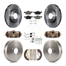 Load image into Gallery viewer, [Front+Rear] 2007 Ford Escape Mercury Premium OE Brake Kit &amp; Ceramic Pads For Max Braking