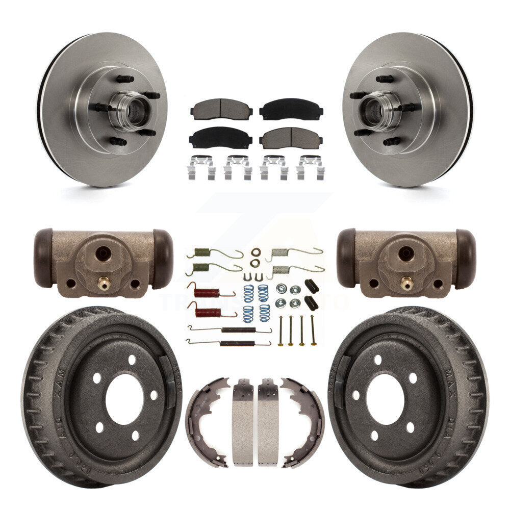 [Front+Rear] 06-09 Ford Ranger RWD Premium OE Brake Kit & Ceramic Pads For Max Braking