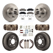 Load image into Gallery viewer, Front Rear Disc Brake Rotors Ceramic Pads And Drum Kit (9Pc) For Mazda B4000