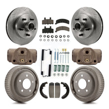 Load image into Gallery viewer, Front Rear Brake Rotor Ceramic Pad &amp; Drum Kit (9Pc) For Chevrolet C1500 Suburban