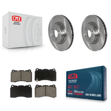 Load image into Gallery viewer, Front Disc Brake Rotors And Ceramic Pads Kit For Tesla S X