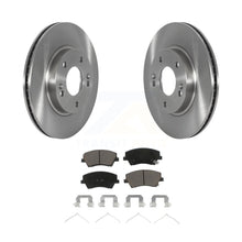 Charger l&#39;image dans la galerie, Front Disc Brake Rotors And Ceramic Pads Kit For Kia Niro Hyundai Ioniq