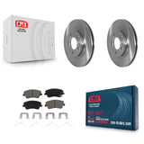 Front Disc Brake Rotors And Ceramic Pads Kit For Kia Niro Hyundai Ioniq