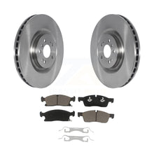 Charger l&#39;image dans la galerie, Front Brake Rotor And Ceramic Pad Kit For Mercedes-Benz ML350 GLS450 GL450 GL350