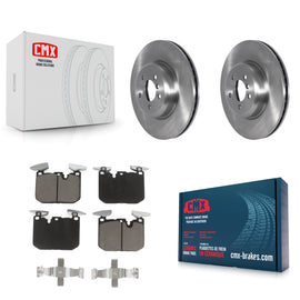 Front Brake Rotor Ceramic Pad Kit For BMW 335i xDrive 435i 330i 340i 230i 440i 3