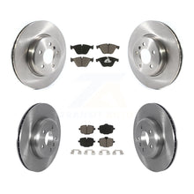 Charger l'image dans la galerie, Front Rear Disc Brake Rotors Ceramic Pad Kit For BMW 535i 640i Gran Coupe xDrive