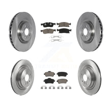 Load image into Gallery viewer, Front Rear Disc Brake Rotor Ceramic Pad Kit For Mercedes-Benz GLS450 GL450 GL350