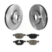 Load image into Gallery viewer, Front Brake Rotors Ceramic Pad Kit For BMW 550i xDrive 650i 740Li 740i 535i GT 7